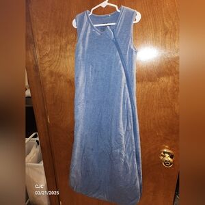 Little Sleepies Blue Heather Sleepy Bag 18-36